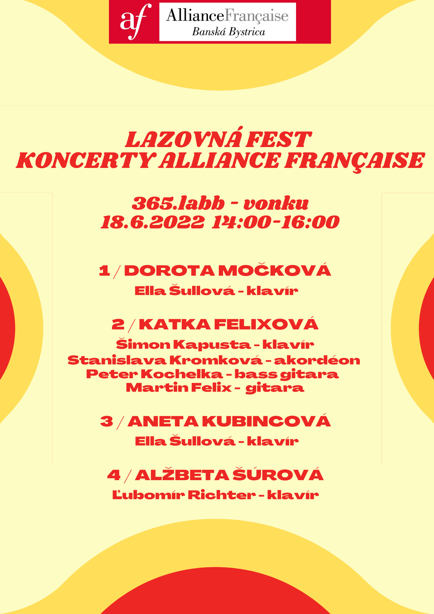 Lazovna fest line up